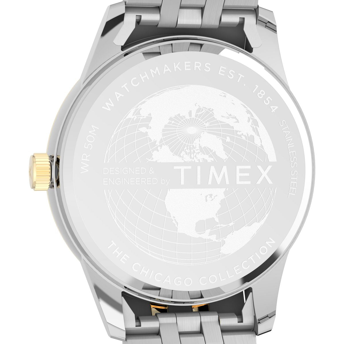 TW2Y21400 Chicago Trend de hombre correa de metal