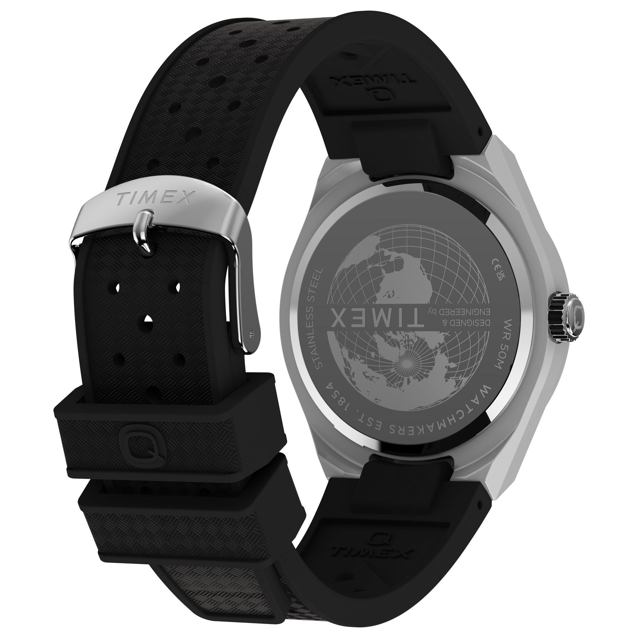 TW2Y24900 Timex Q Continental de hombre correa de caucho