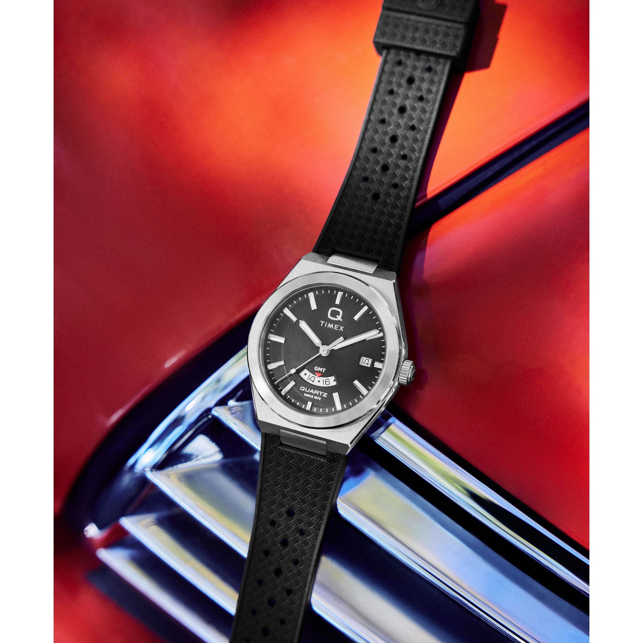 TW2Y24900 Timex Q Continental de hombre correa de caucho