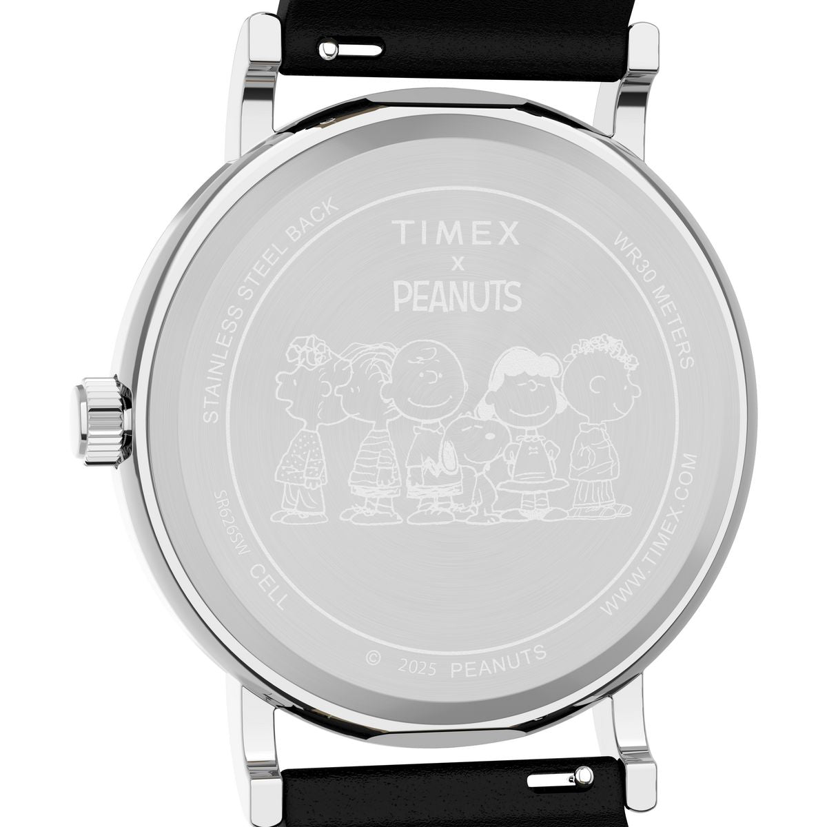 TW2Y31000 Peanuts de hombre correa de cuero Snoopy