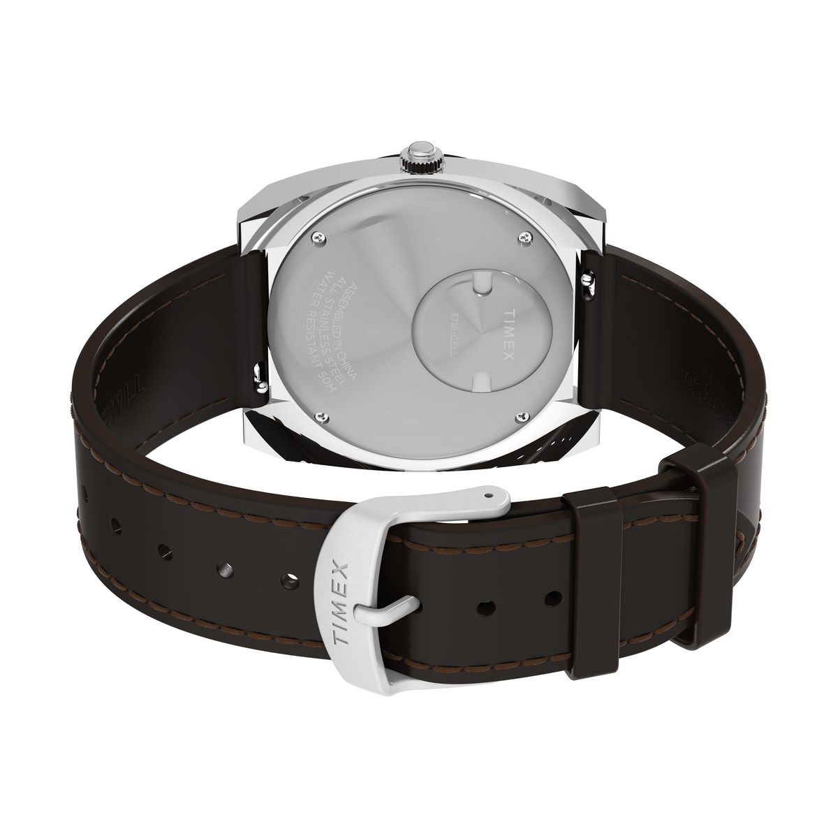 TW2Y31300 Timex Q de hombre correa de cuero
