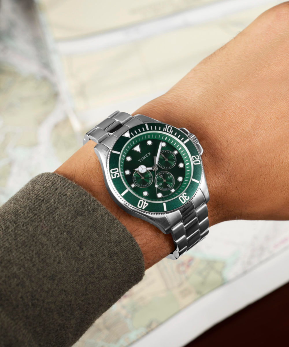 TW2Y33200 Harborside Coast de hombre correa de metal