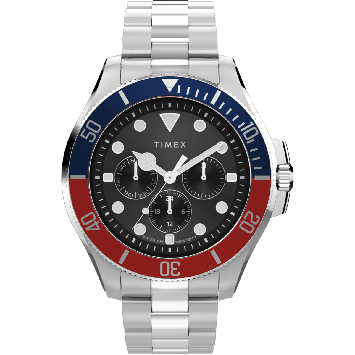 TW2Y33300 Harborside Coast de caballero correa de metal