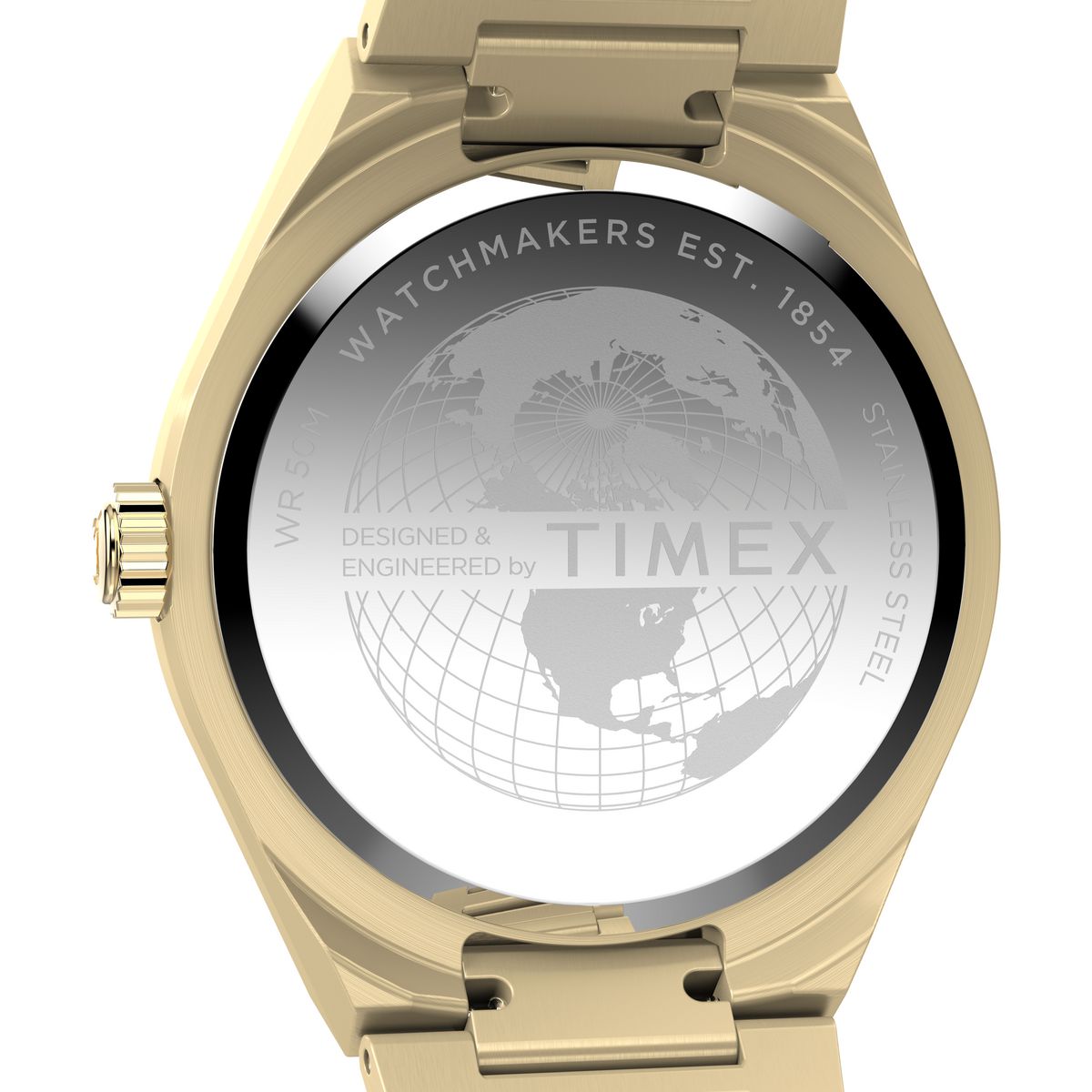 TW2Y35100 Timex Q de hombre correa de metal