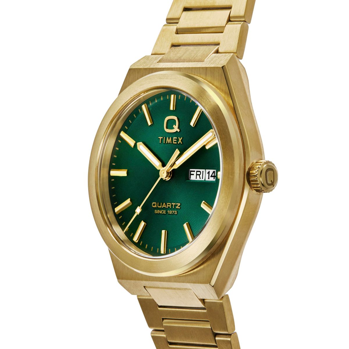 TW2Y35100 Timex Q de hombre correa de metal