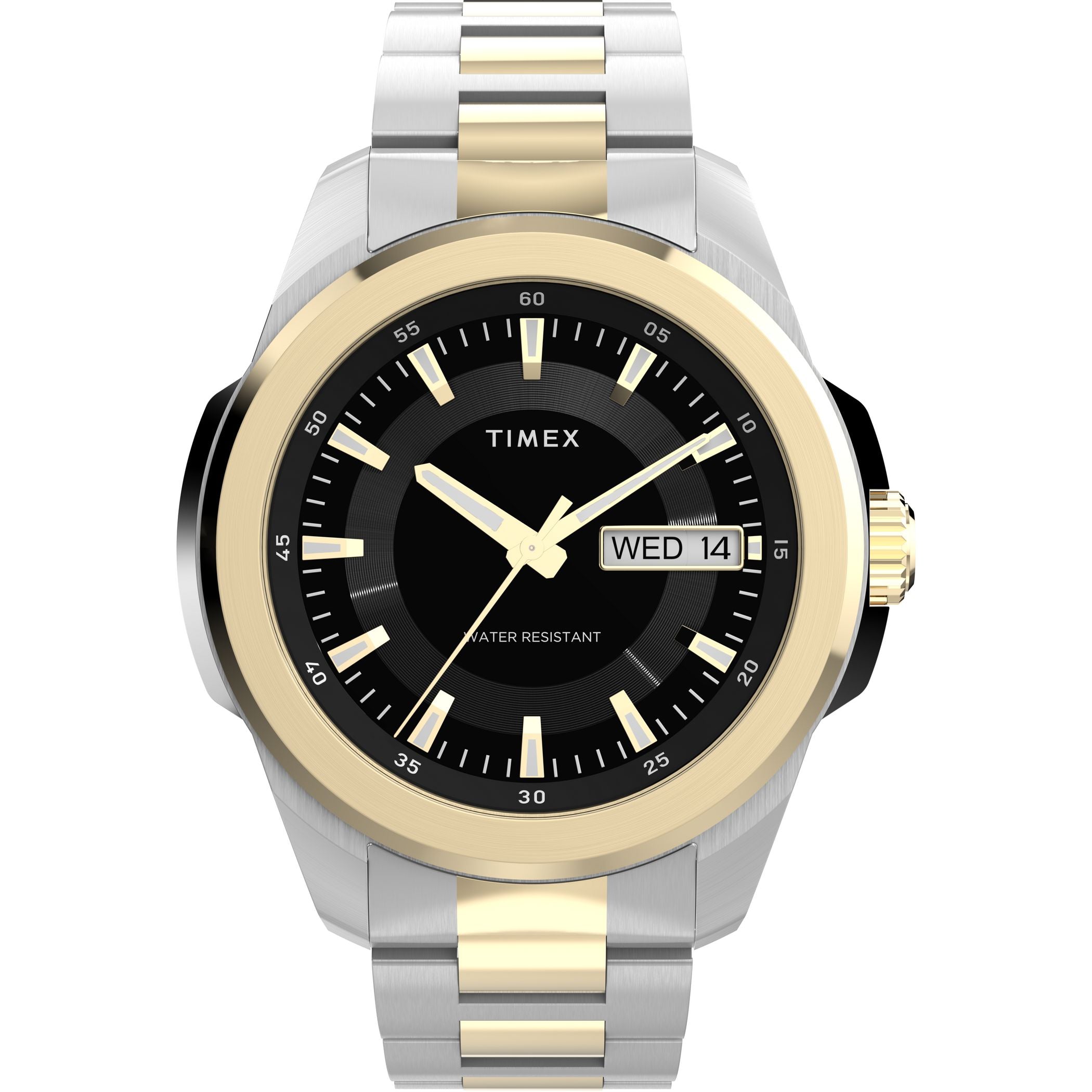 TW2Y35300 Essex Day and Date de hombre correa de metal