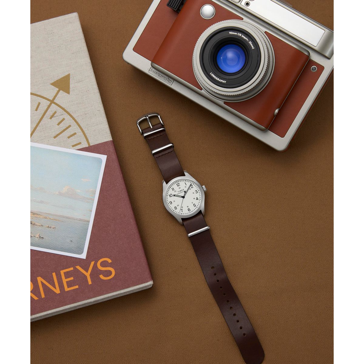 TW2Y35800 Weekender de hombre pulsera de cuero