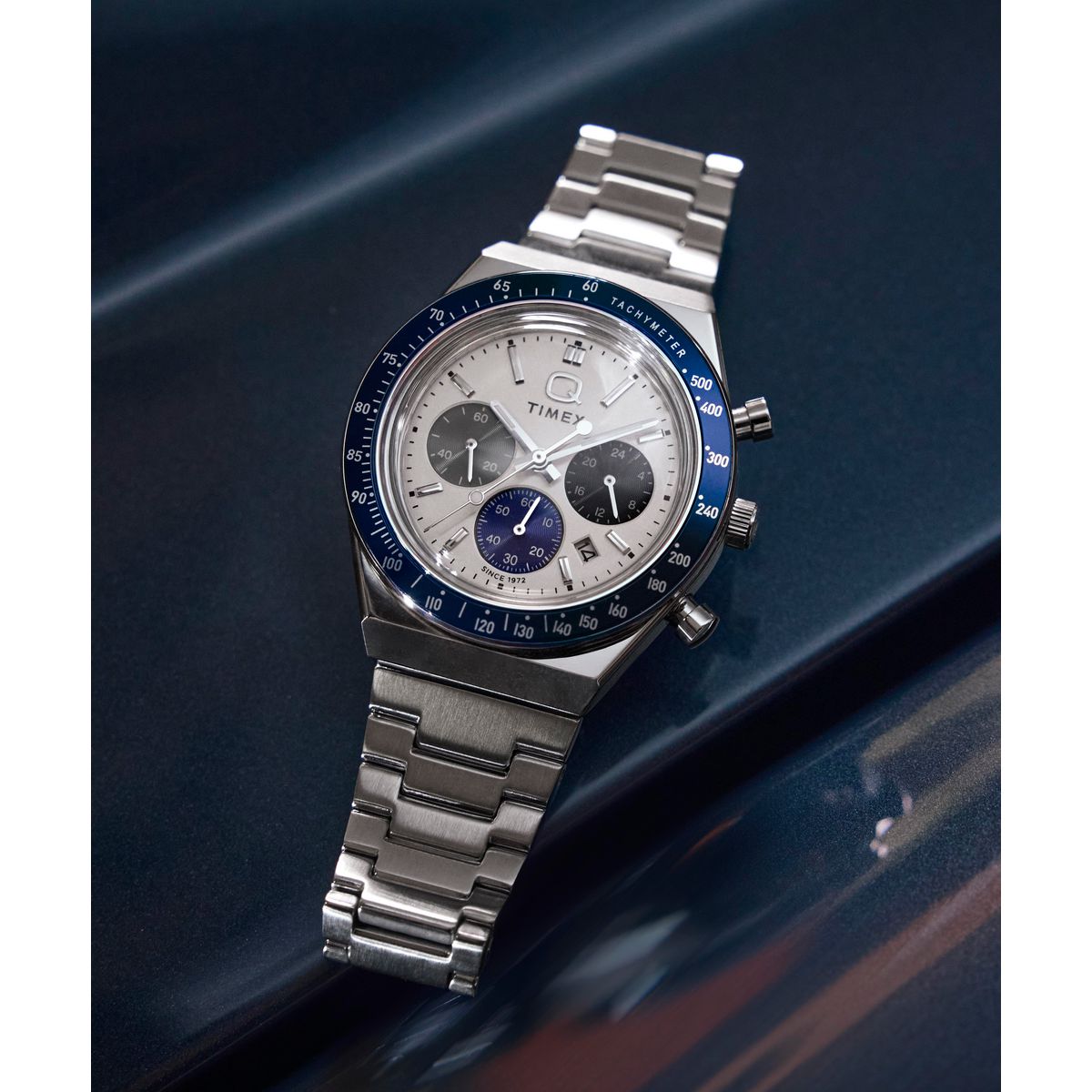 TW2Y36200 Timex Q de hombre correa de metal