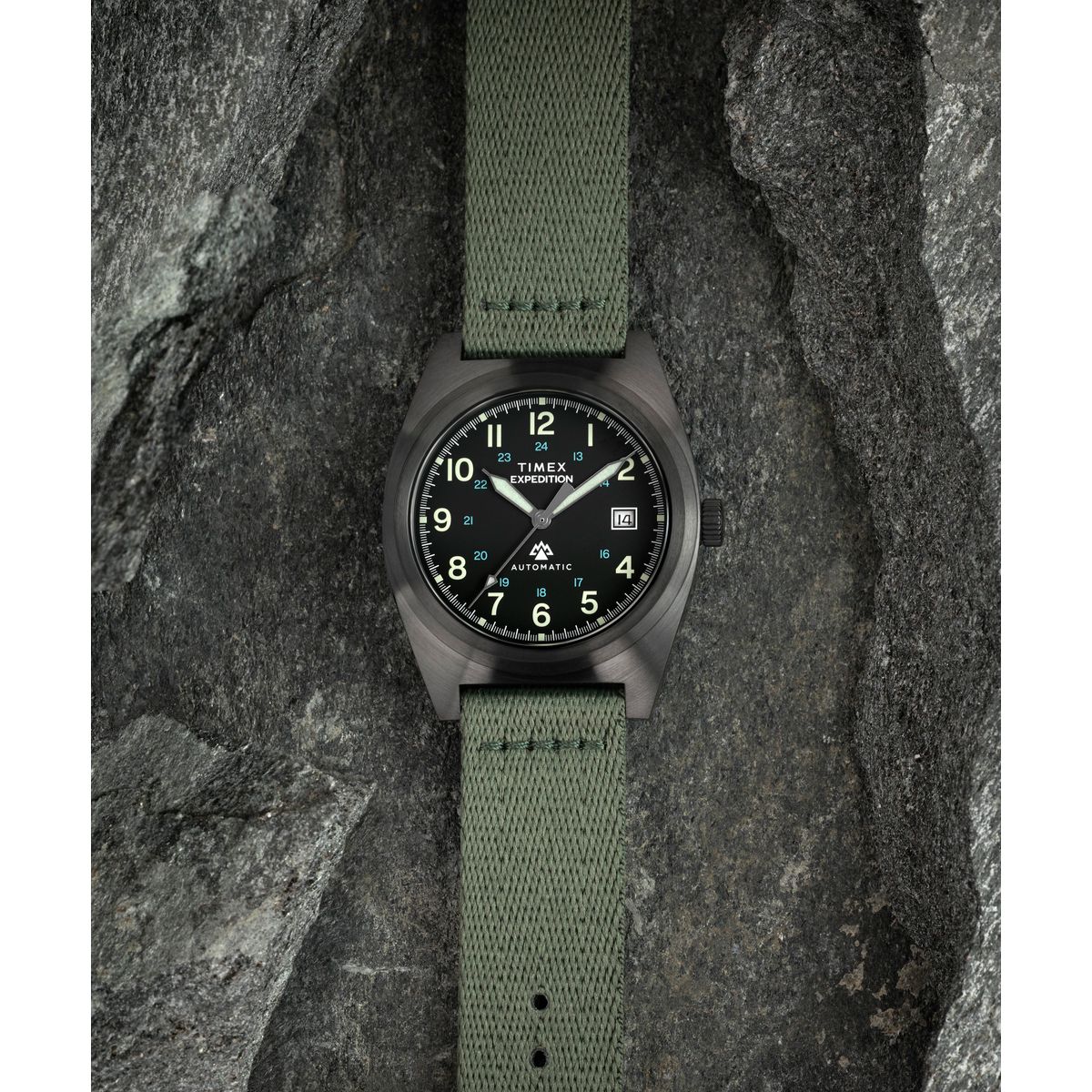 TW2Y39800 Expedition Capstone automático de hombre correa de tela