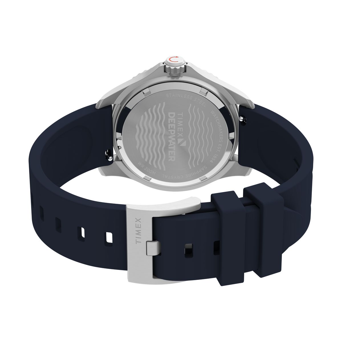 TW2Y40300 Deepwater Meridian de hombre correa de caucho