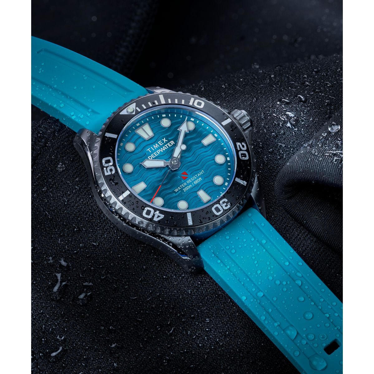 TW2Y40400 Deepwater Meridian unisex pulsera de resina