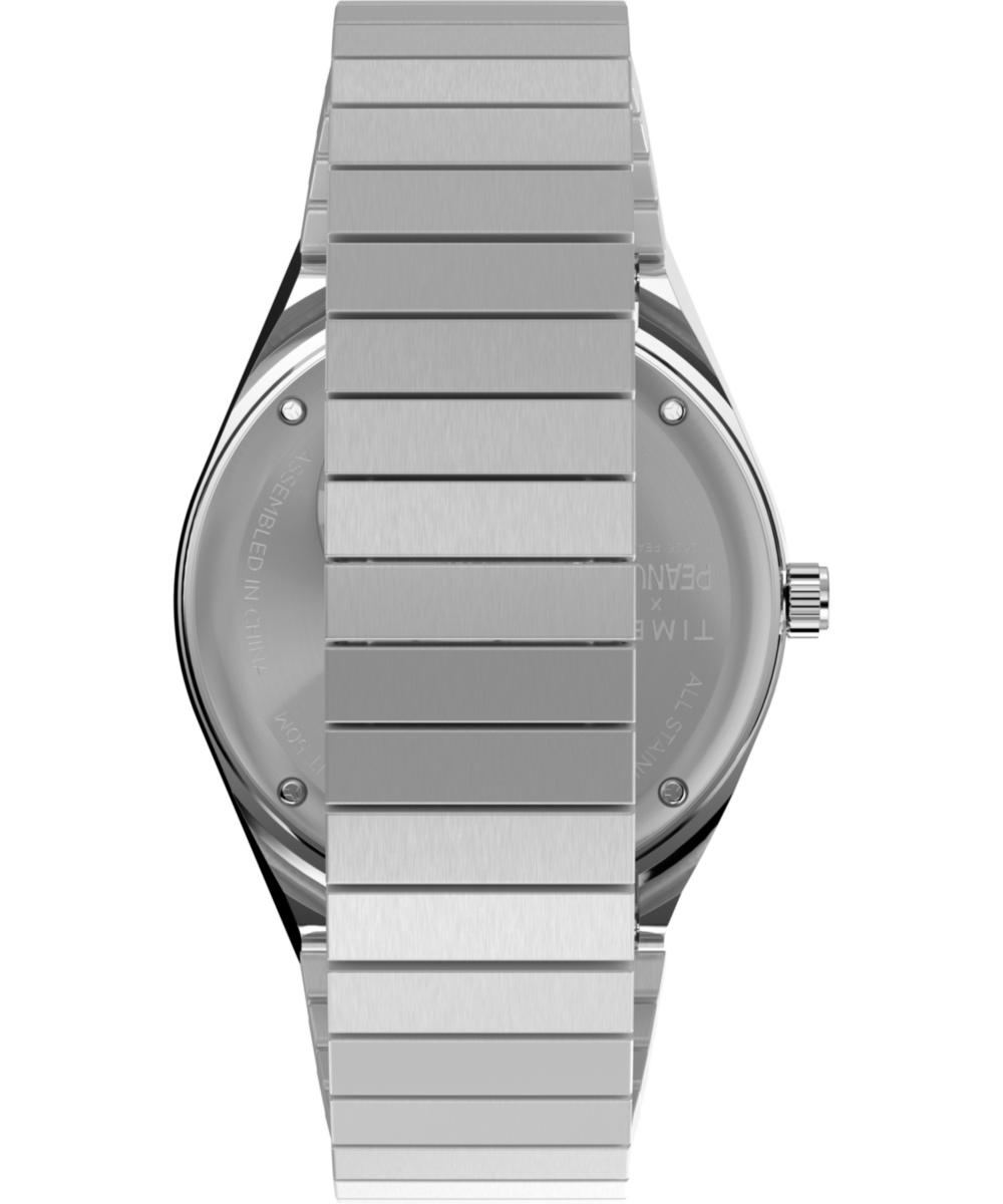 TW2Y52700 Timex Q Snoopy Peanuts de dama banda de metal