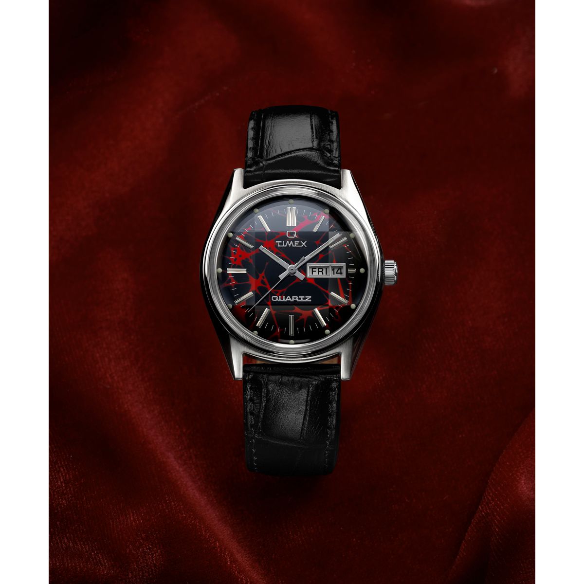TW2Y55700 Timex Q de hombre pulsera de piel