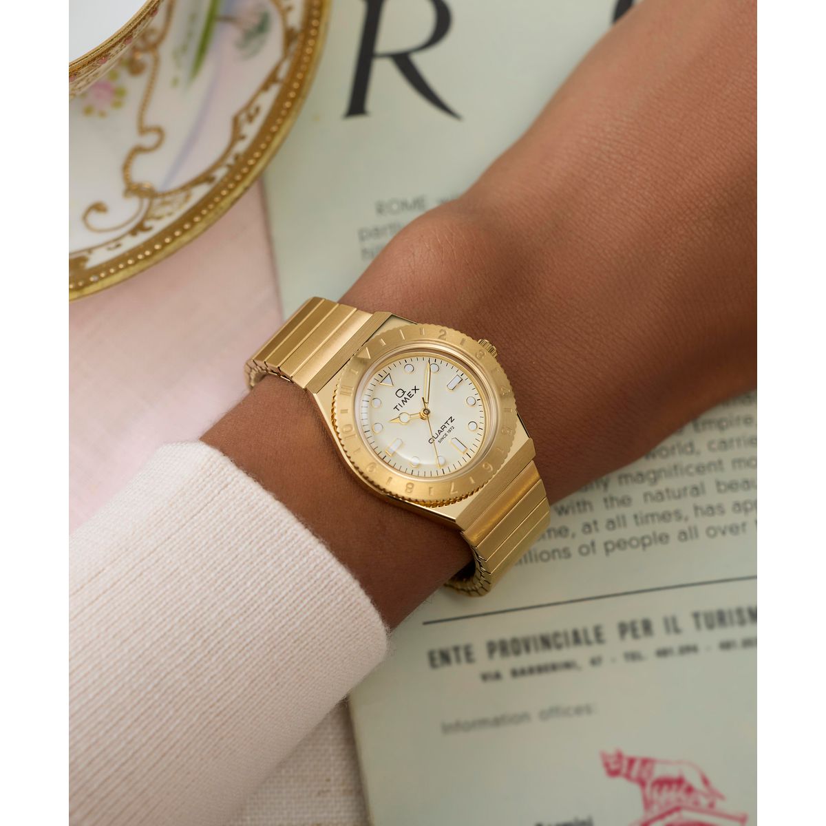 TW2Y57500 Q Mini de dama correa de metal