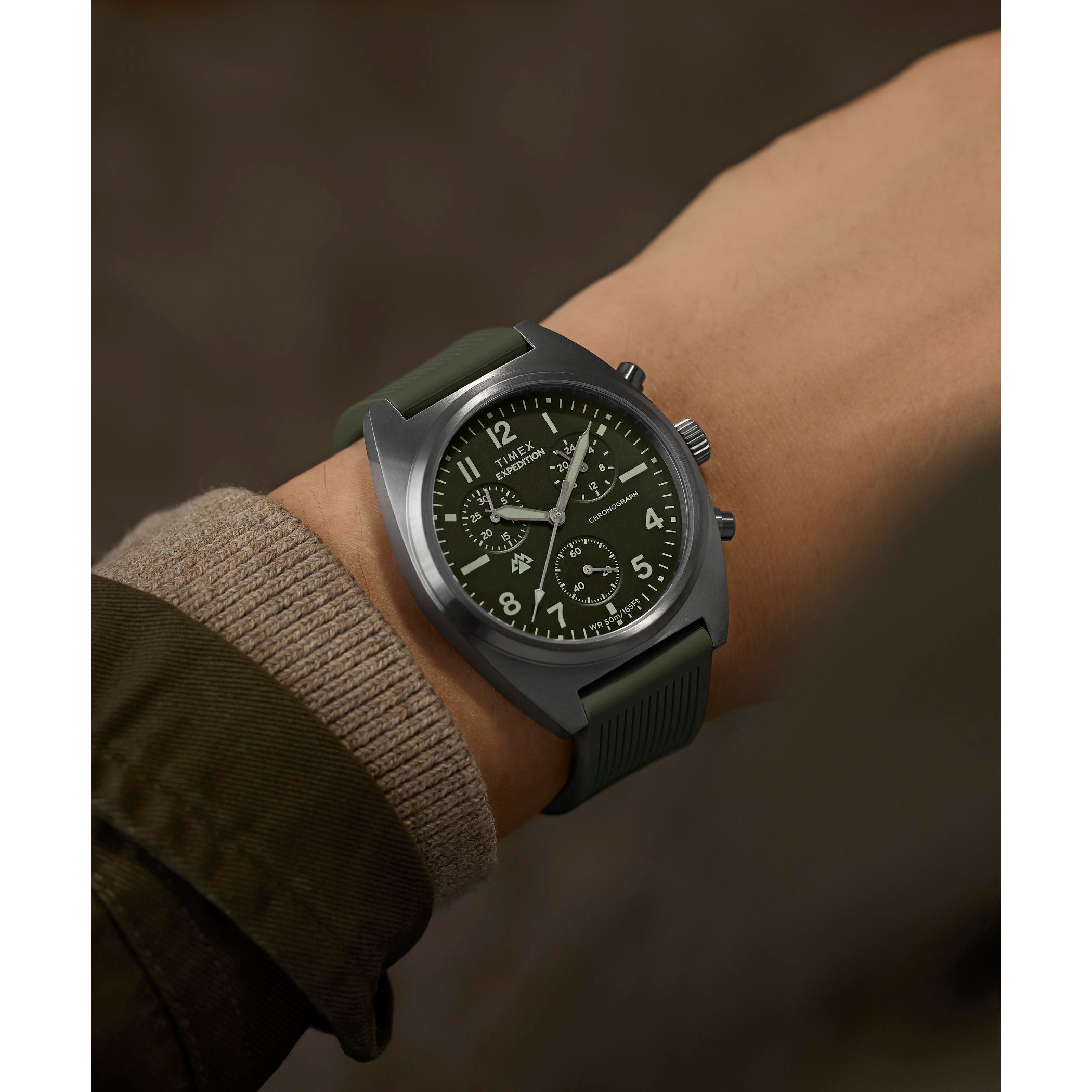 TW2Y61100 Expedition Capstone de hombre correa de caucho