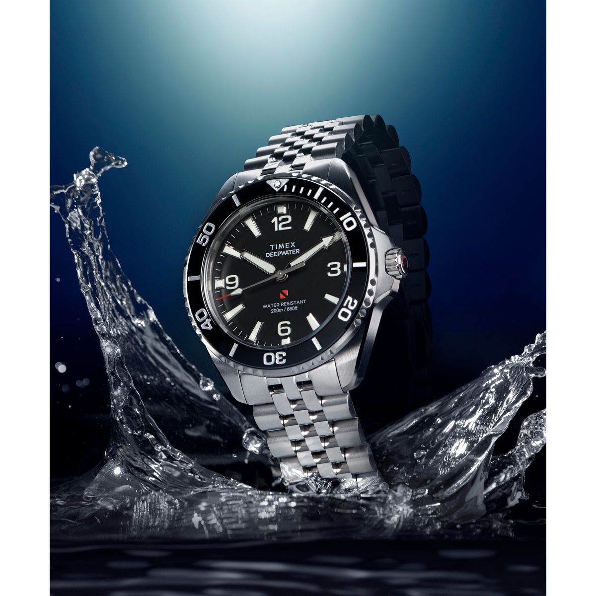 TW2Y64500 Deepwater Artic de hombre pulsera de metal