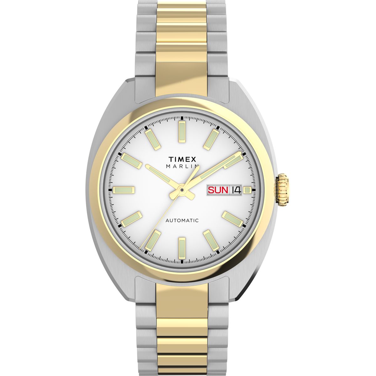 TW2Y65100 Marlin Draper automático de hombre correa de metal