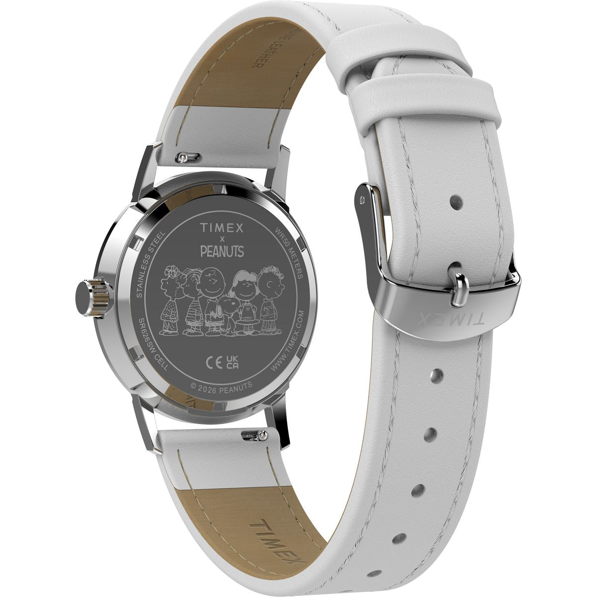 TW2Y68800 Marlin Snoopy Peanuts de mujer correa de cuero