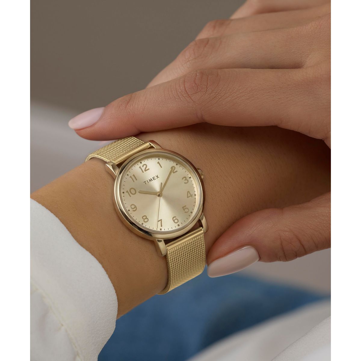 TW2Y68900 Reloj Timex OG de dama banda mesh