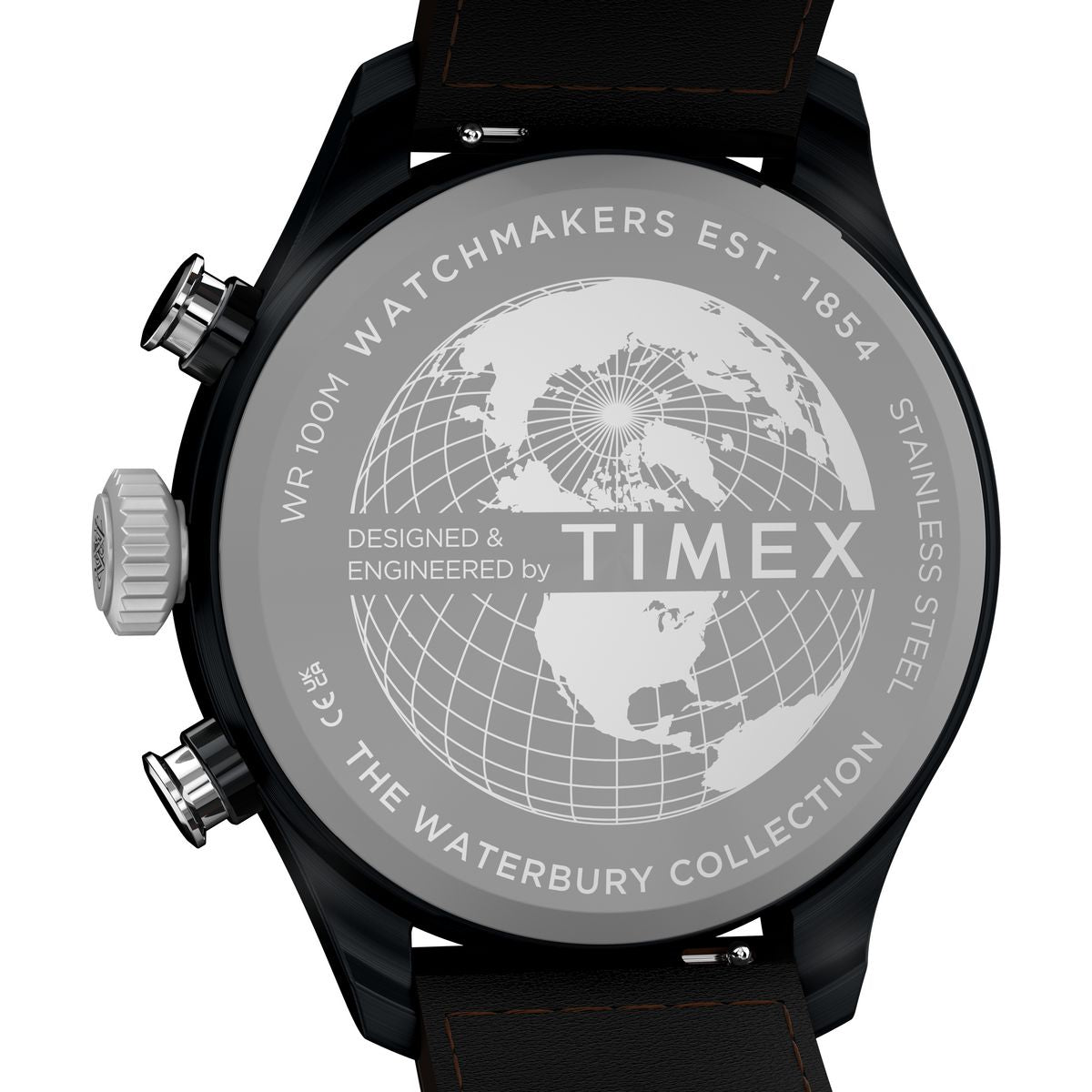 TW2Y70100 Waterbury Ace de hombre correa de cuero