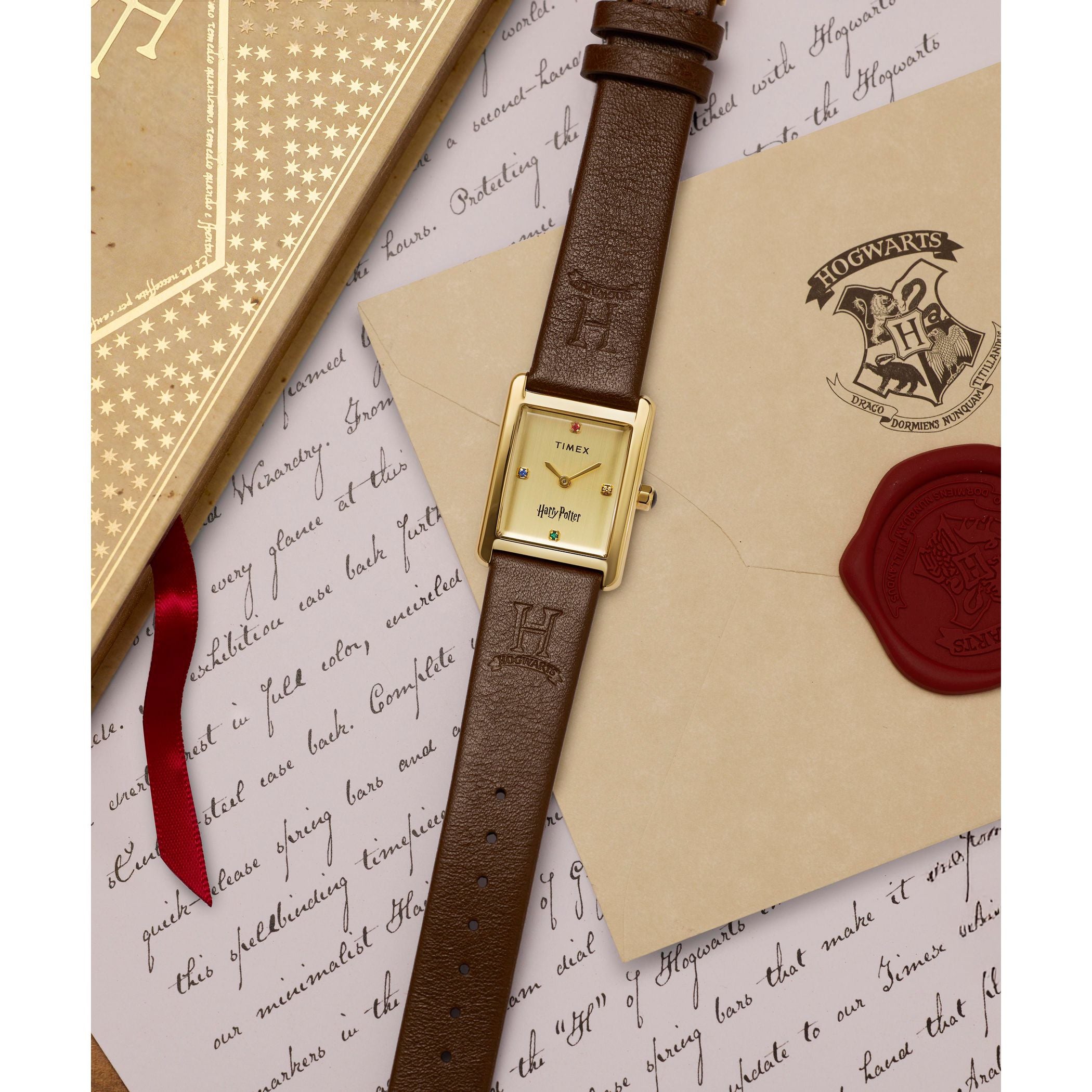 TW2Y75700 X Harry Potter Hailey Hogwarts de dama banda de piel