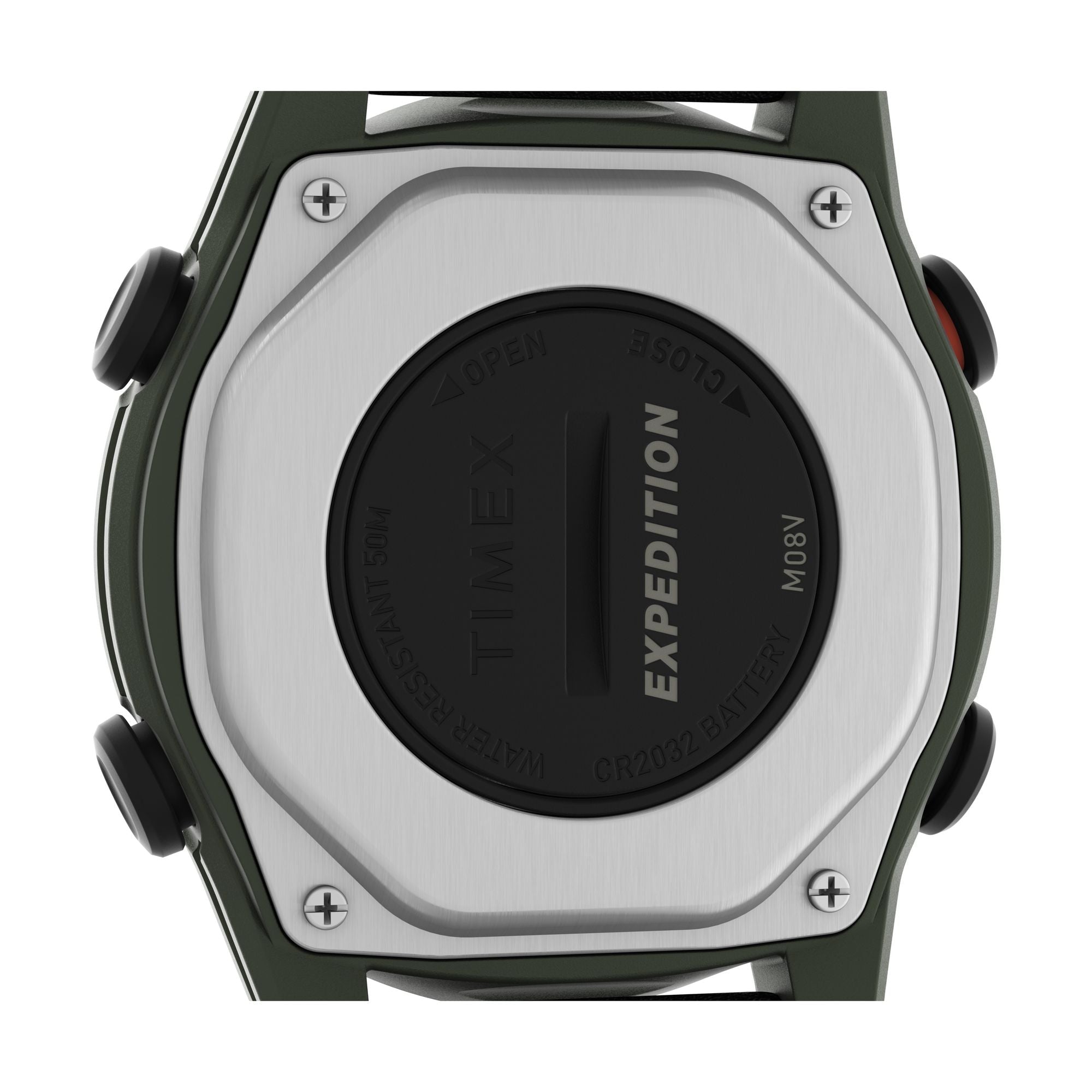 TW4B27000 Expedition Trailblazer de hombre pulsera de cuero 43 mm