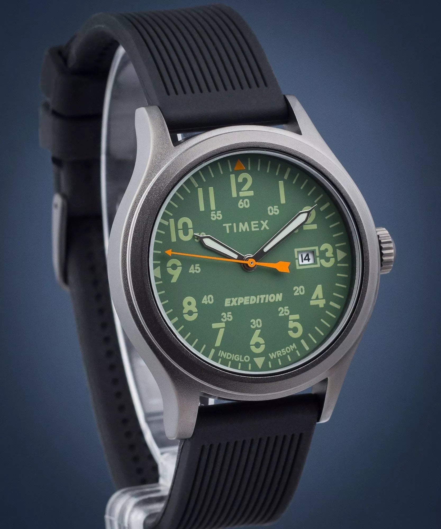 TW4B30200 Timex Expedition reloj para hombre pulsera de caucho 40 mm