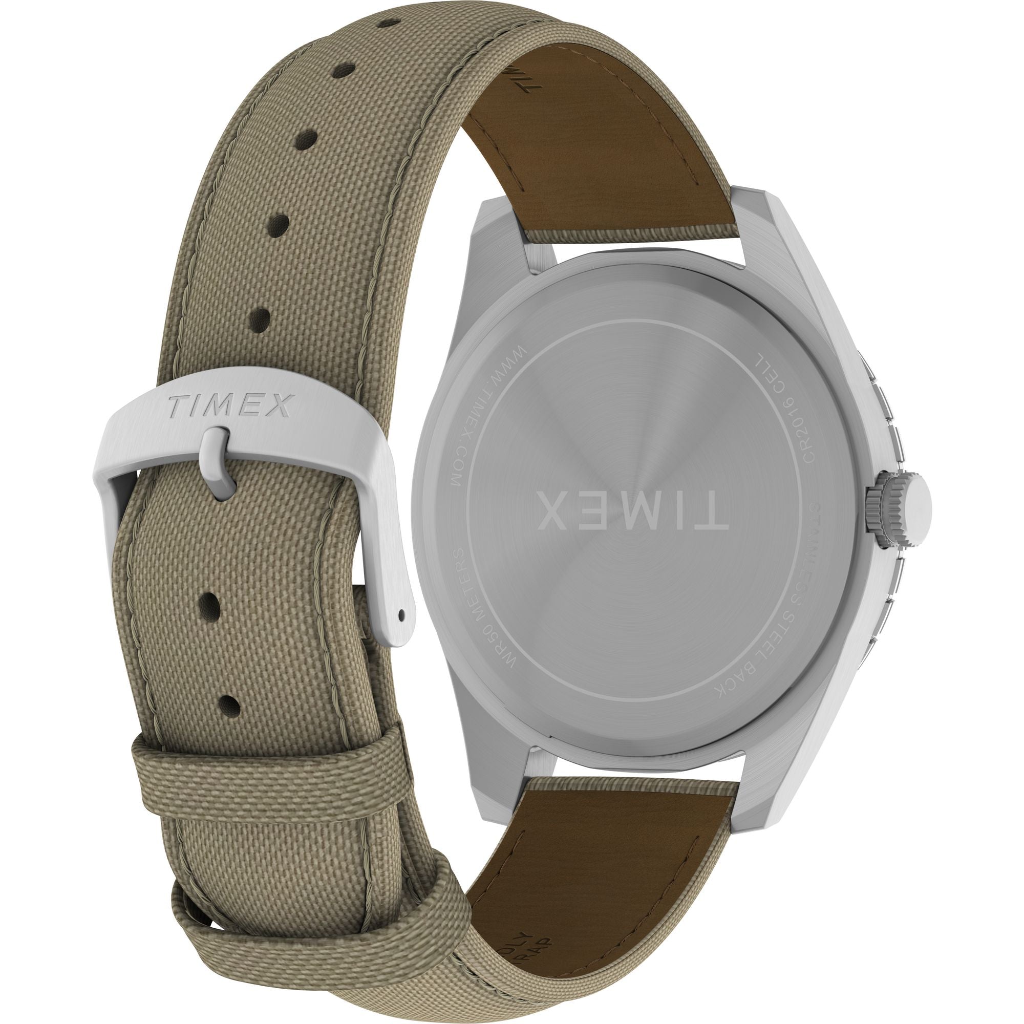 TW4B30700 Expedition Field Solar de hombre pulsera de tela 43 mm