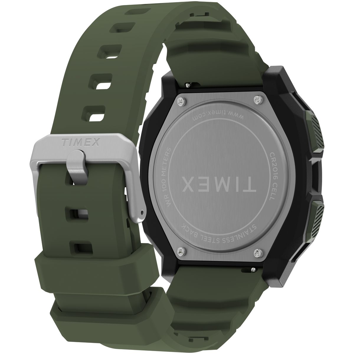 TW4B34500 Expedition digital de hombre correa de resina
