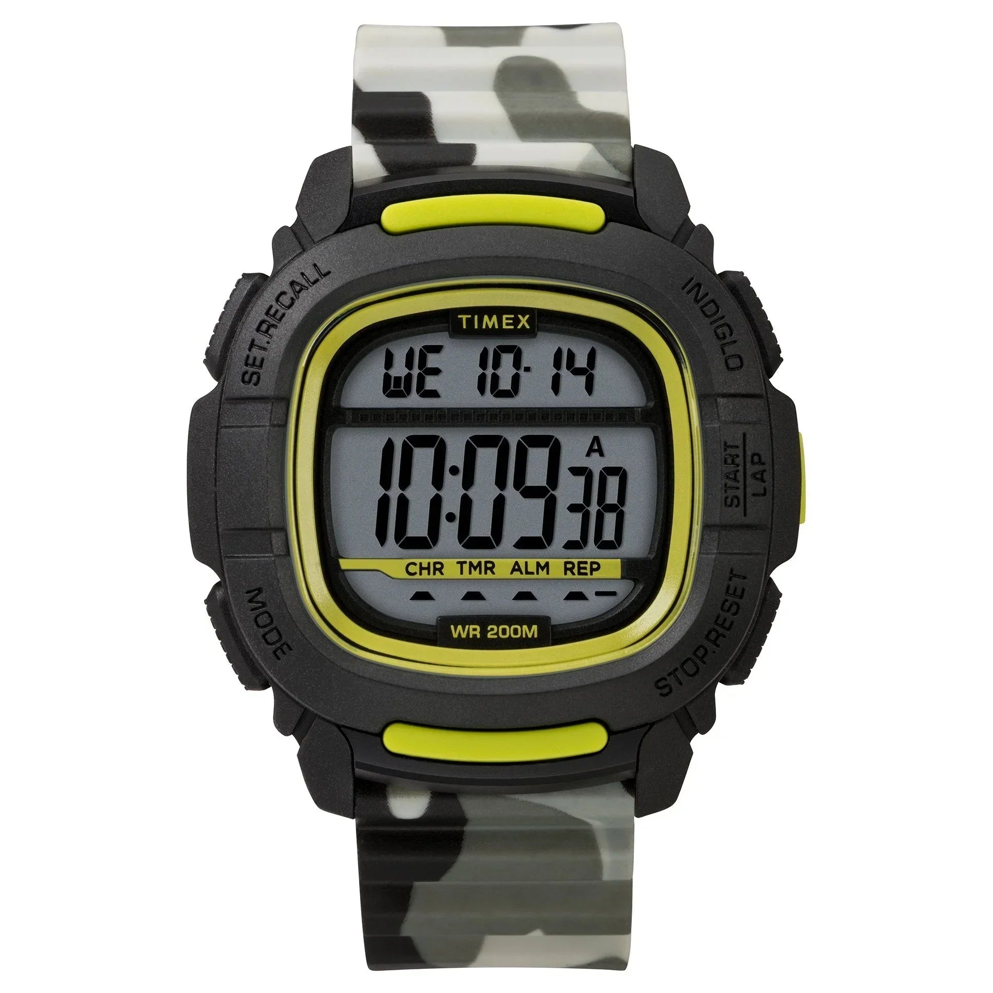 TW5M26600 Command de caballero pulsera de resina digital 47 mm