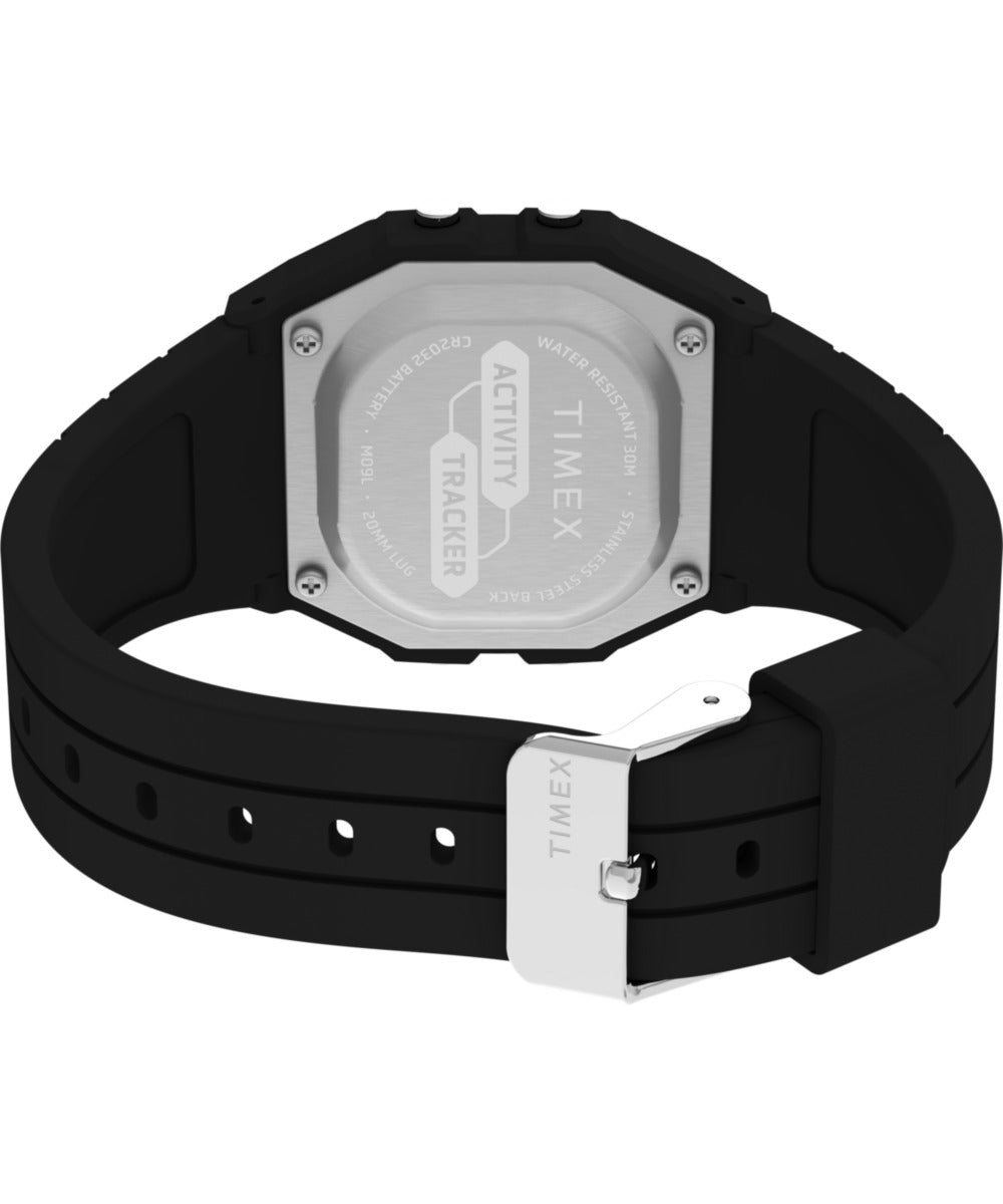 TW5M55600 Timex Step & Activity reloj para hombre pulsera de caucho