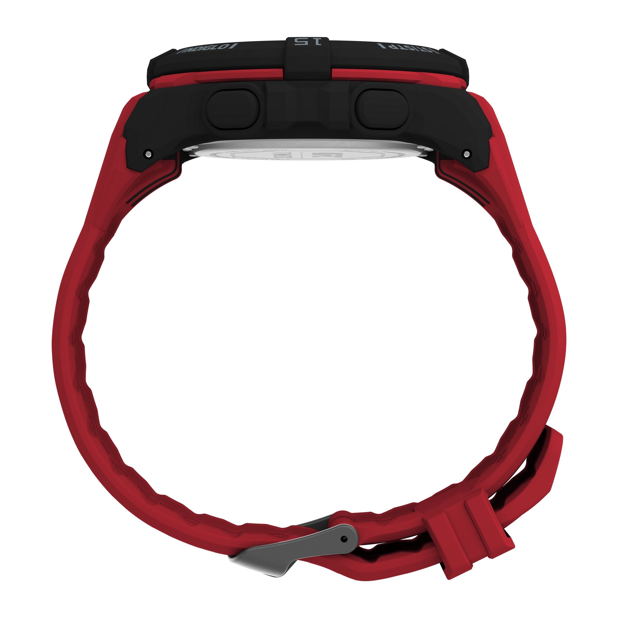 TW5M59200 UFC Rush Digital de hombre correa de caucho
