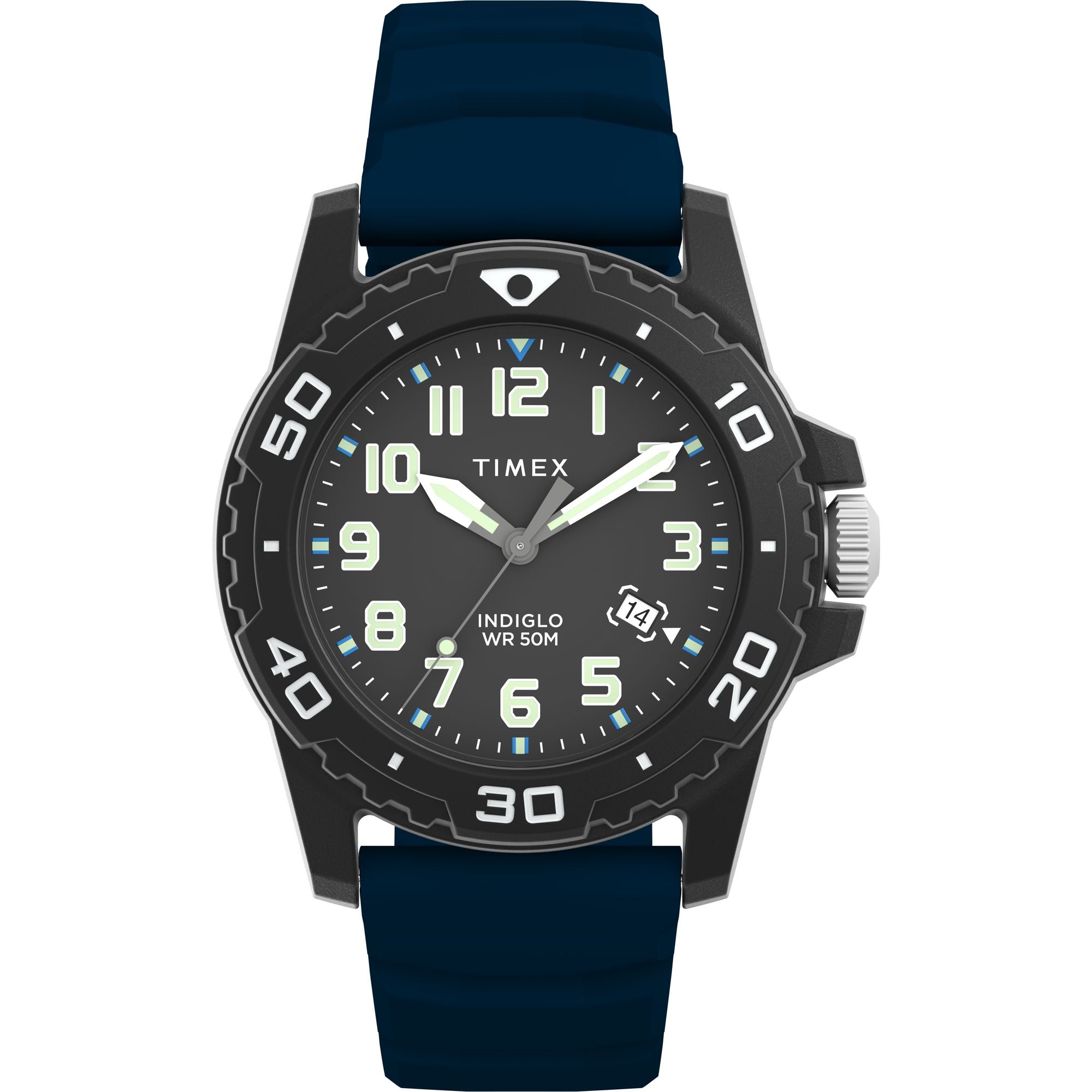 TW5M61100 Diver Style de hombre pulsera de resina 42 mm