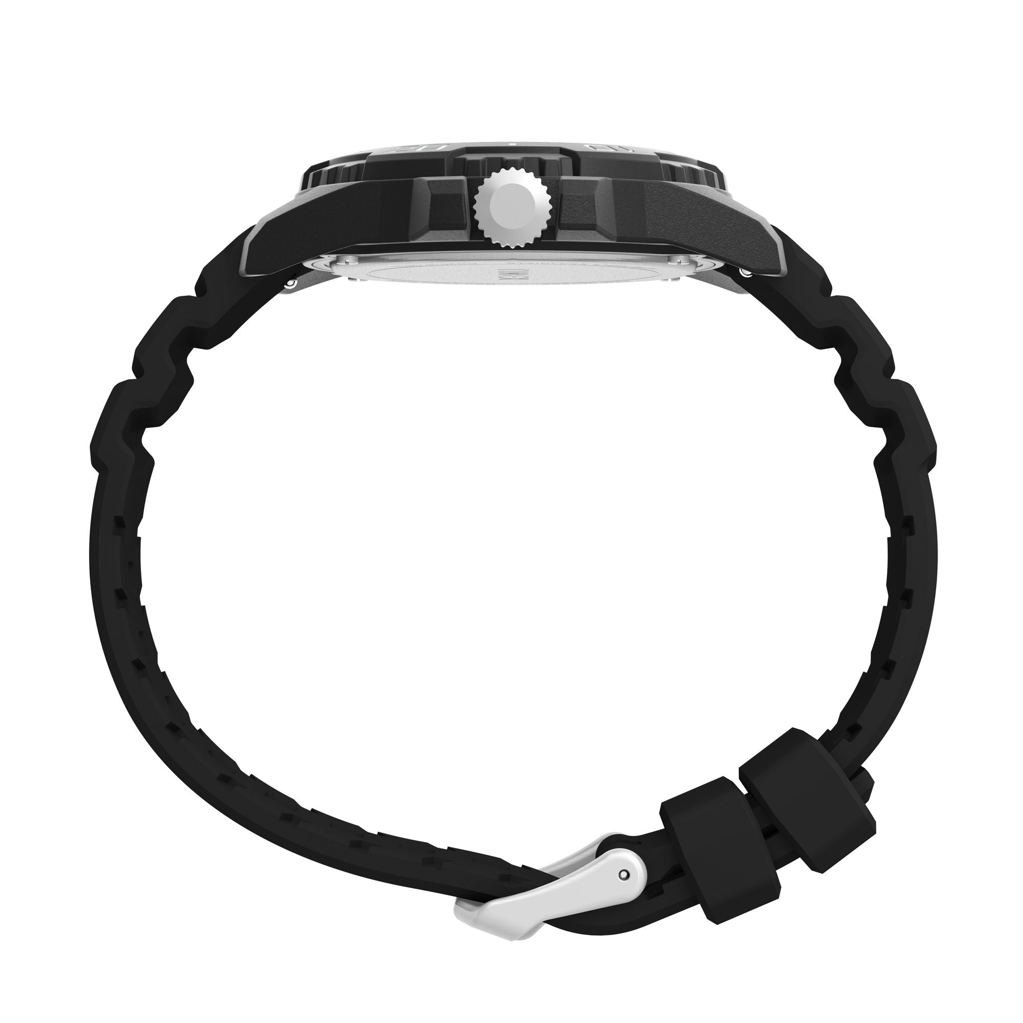 TW5M61200 Diver Style unisex pulsera de caucho 42 mm