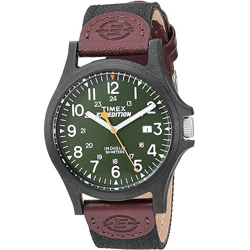 TWF3C8430 Análogo para Hombre pulsera de Tela