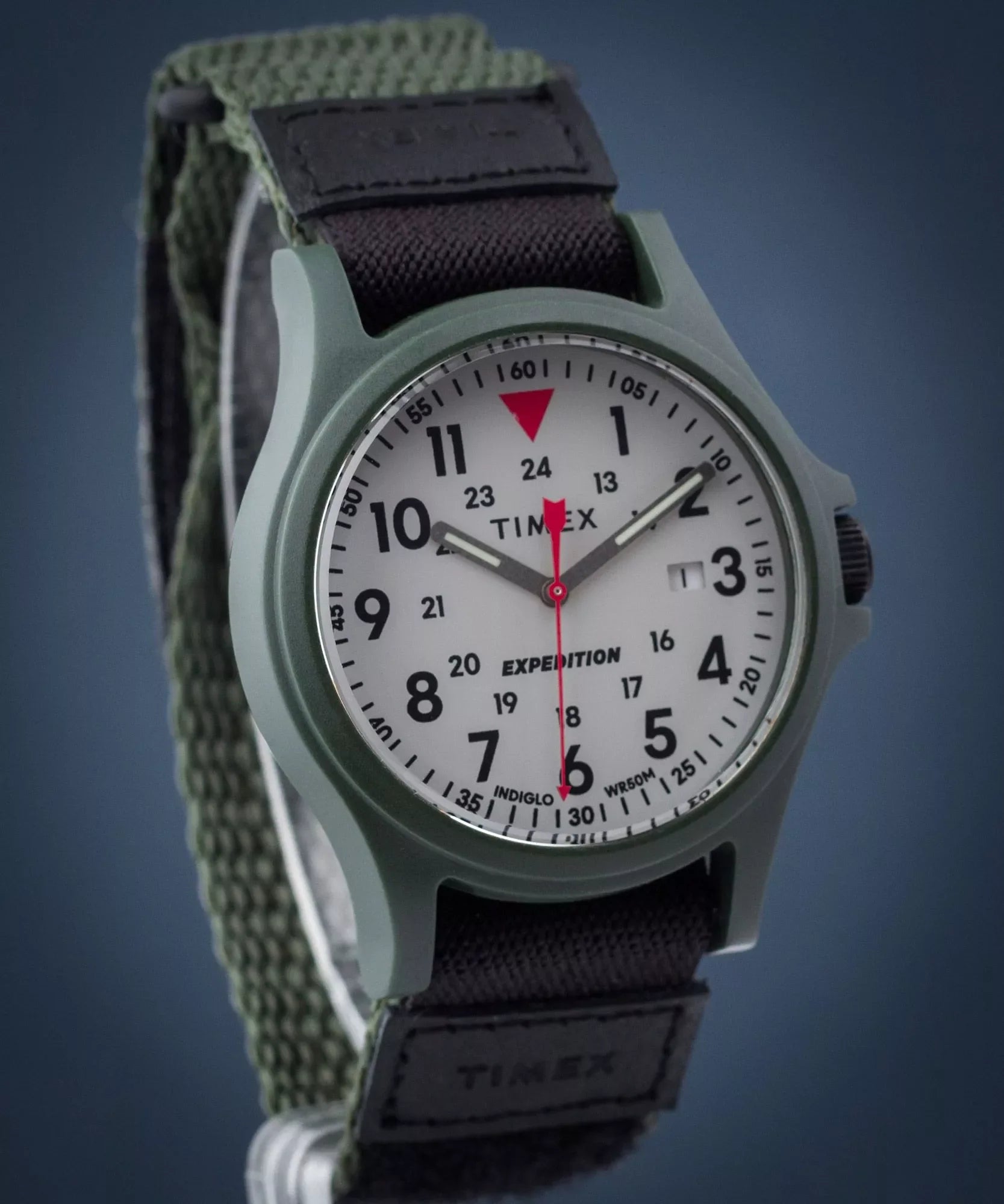 TW4B29300 Expedition  Acadia Análogo para Caballero con Pulsera de Tela